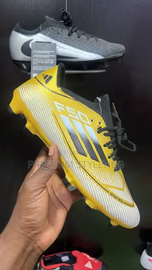 Gold F:50 Football Boots