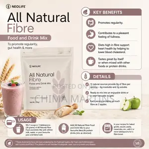 All Natural Fibre 510g Digestive Gut Health Support