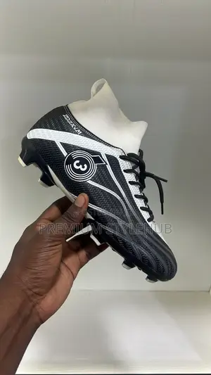 Quality Black Football Cleats