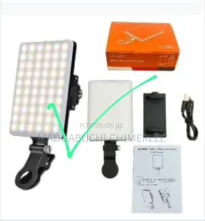 Professional Rechargeable Led Video Light for Phone, Camera Content