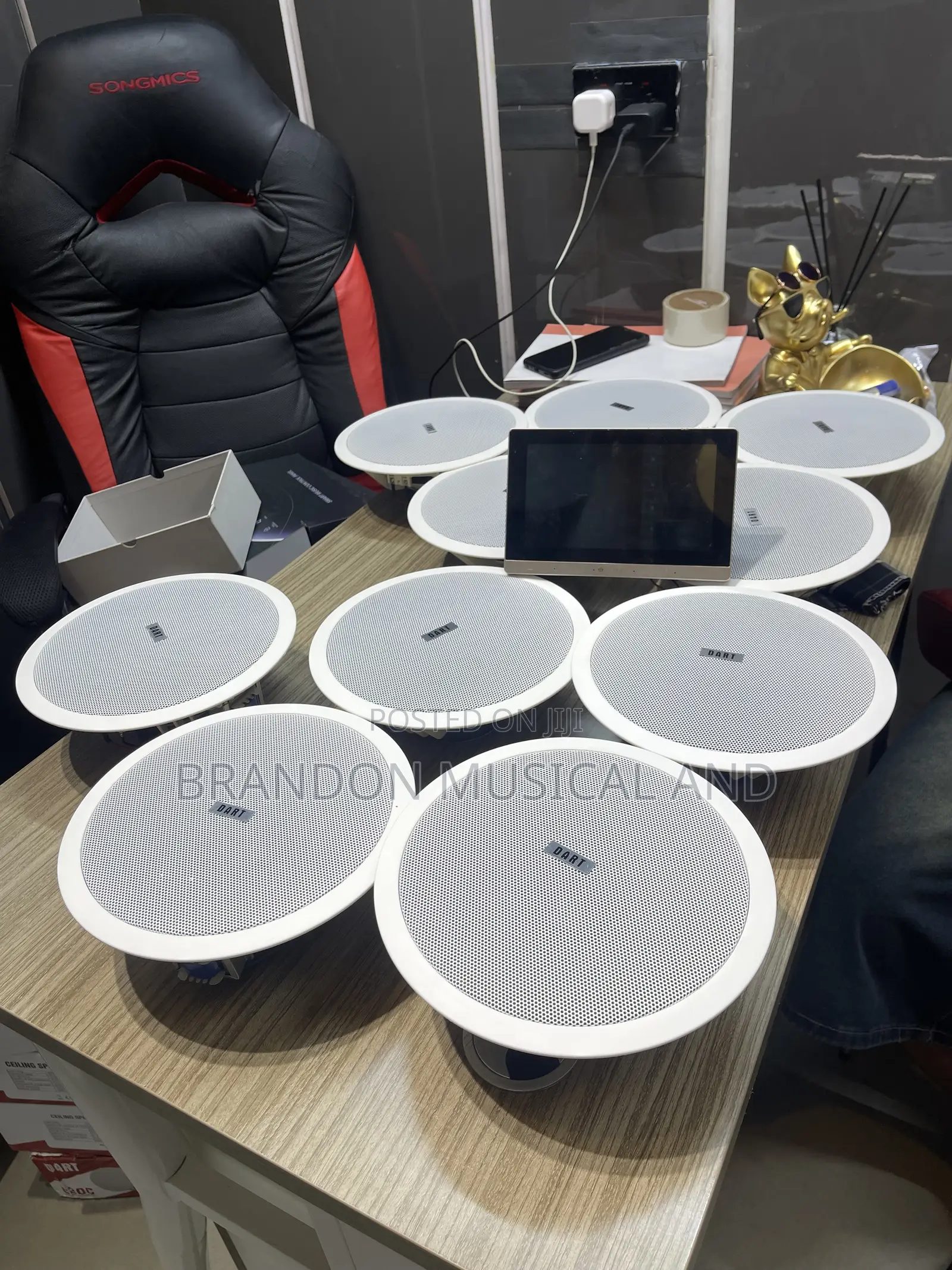 Bluetooth/ Android 40 Watts Ceiling Speaker Bundle