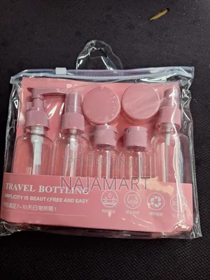 Empty Traveling Set Containers