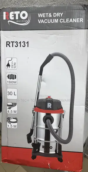1500w Motor Reto Wet and Dry Vacuum Cleaner 30l