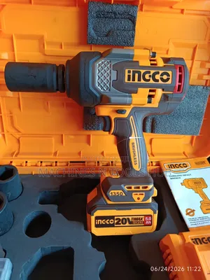 Ingco Ciwli20135 20v Brushless Impact Wrench Kit