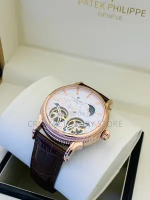 Patek Philippe Quality Luxury Men Chronograph Automatic En