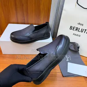 Original Berluti Fast Track Venezia Calf Loafers Leather Shoe