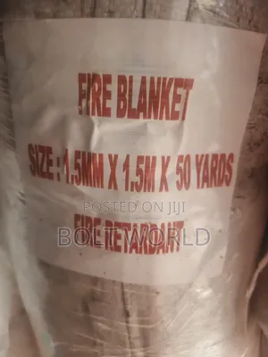 Fiberglass Fire Blanket 1.5mmx1.5mtrsx50m