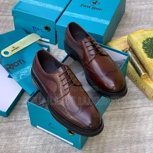 Original Steve Riots Brown Brogues Shoes
