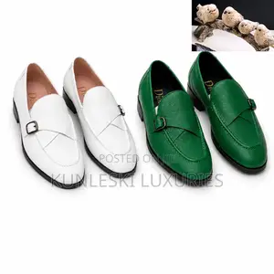 Original Dior Monk Leather Shoes