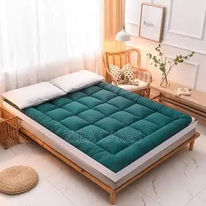 Boost Quality 5cm Thick and Fluffy Mattress Topper -Green 4x6