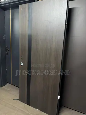 HDF High-Density Wood Security Door,