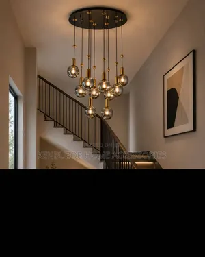 10 Glass Luxury Design Pendant Chandelier