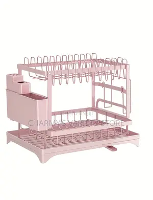 Double Layers Plate Rack