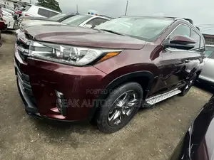Toyota Highlander Limited 4x4 V6 (3.5L 6cyl 8A) 2018 Burgundy
