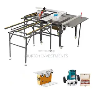 Industrial Sliding Table Saw and Router Combo for Woodworking