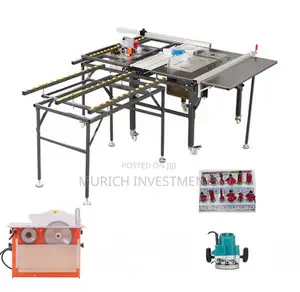 Sliding Table Saw and Router Machine for MDF Plywood