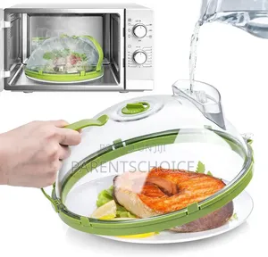 Microwave Cover for Food, 11.8 Inch Microwave Splatter Cover