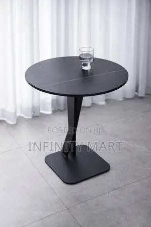 Grand Black Side Stool
