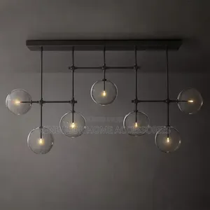 7 Glass Modern Luxury Design Pendant Light Chandelier