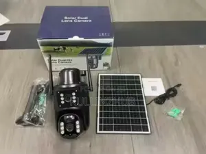 4g Dual Lens Solar Powered PTZ CCTV Camera