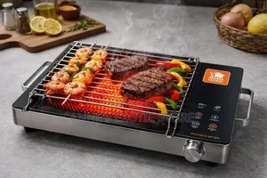 Fred Elite 2200w Infrared Electric Cooktop With Grill