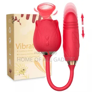 Rose Sucking Vibrator Women Nipple Clit Stimulator Vibrating Egg Dildo