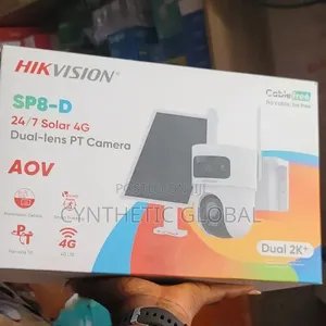 8mp Hikvision Dual Lens Solar Pt Camera