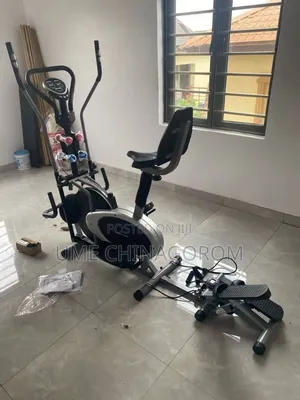 4 in One Orbitrack Bike ,With Ministepper, Twister,Dumbbell