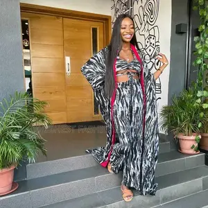 African 4 Piece Matching Outfit