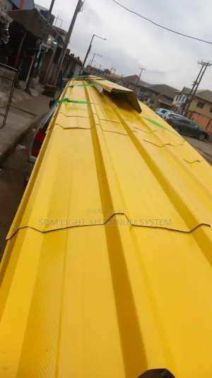 Yellow Color 0.45 Longspan Corrugation