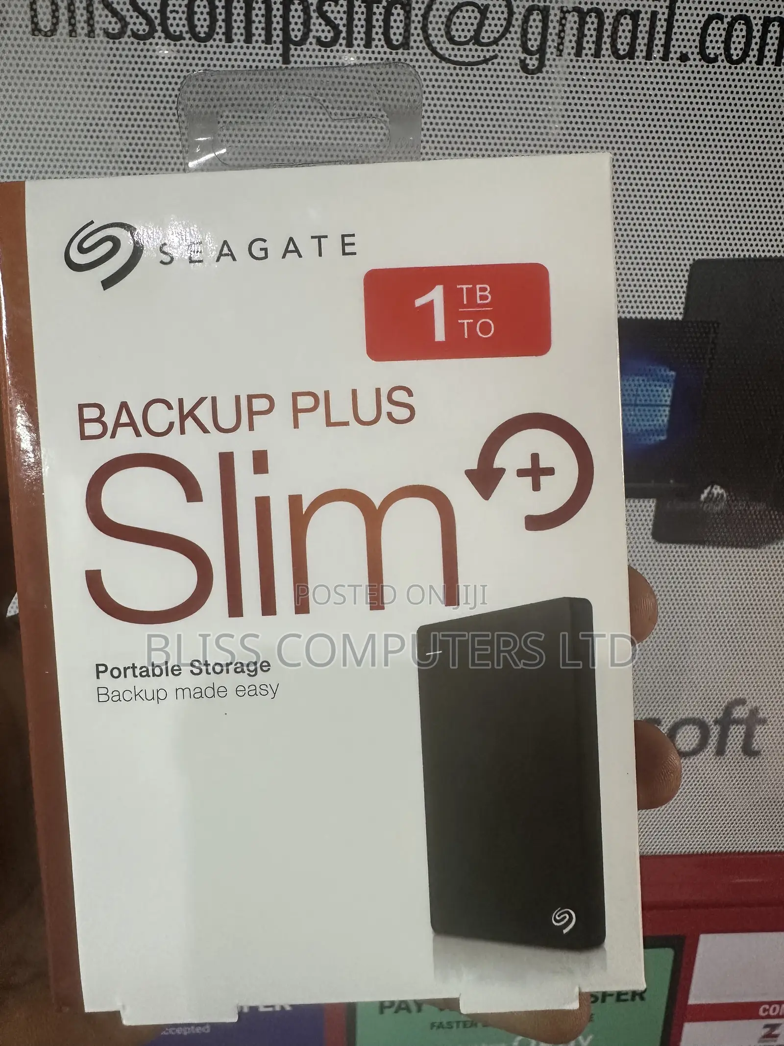 1tb External Seagate Backup Plus Slim