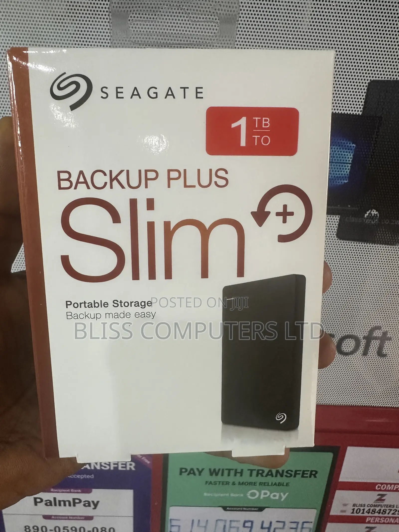 1tb External Seagate Backup Plus Slim