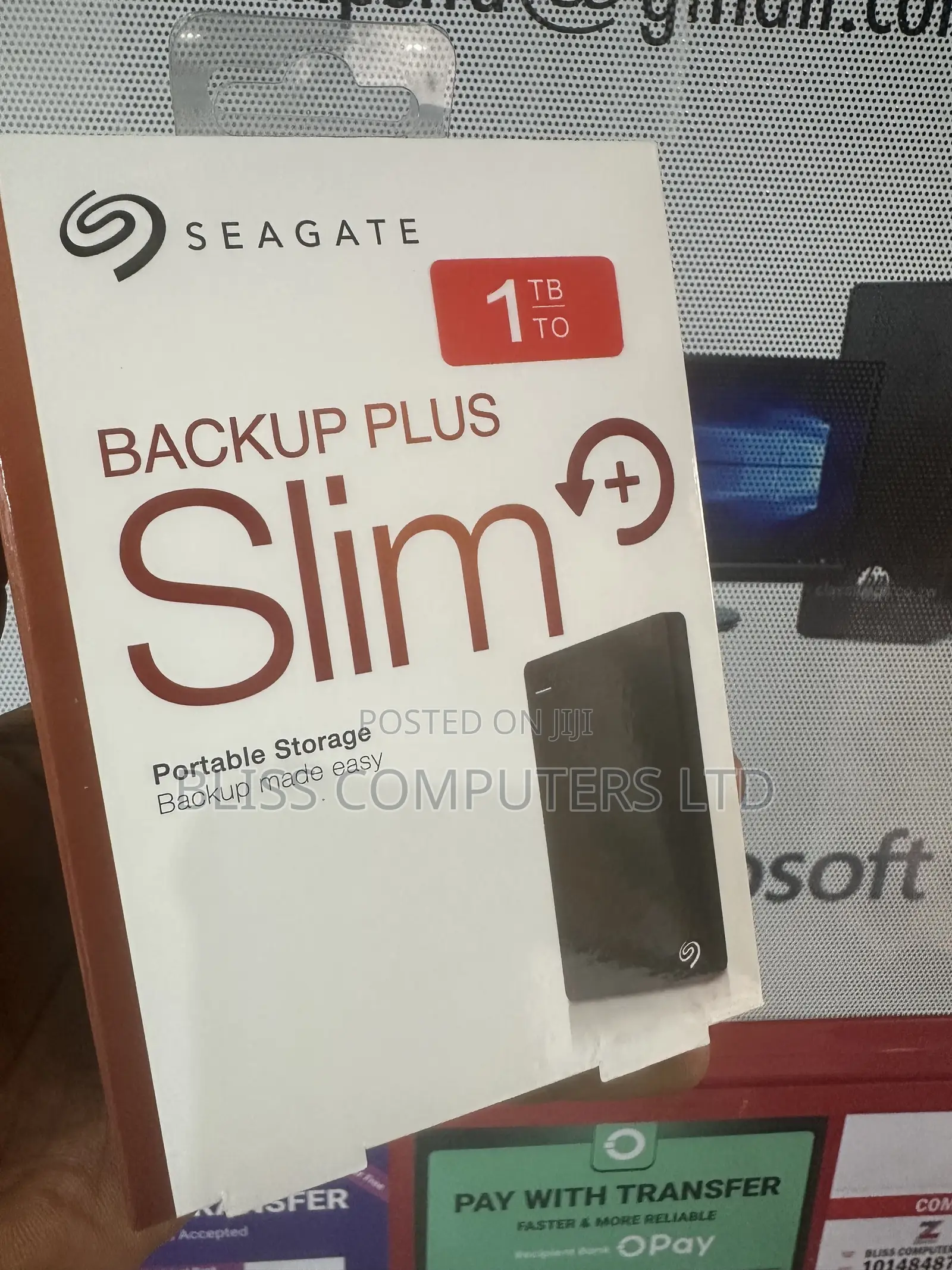1tb External Seagate Backup Plus Slim