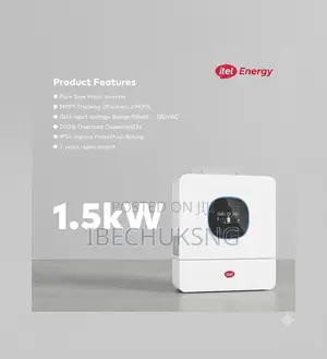 Itel 1.5kva Hybrid Inverter Ip54+1.5kw+12v+1phase+Mppt650w