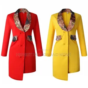 African Long Sleeve Suit