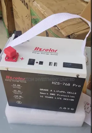 Hzsolar 12.8v 60ah Lifepo4 Lithium Battery (768wh)
