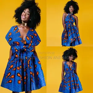 African Multiway Mini Dress