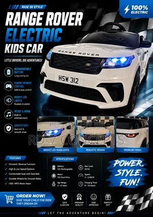 Range Rover Electric Kids Car