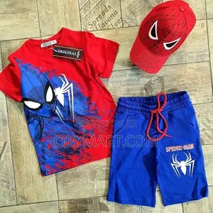 Turkey Boys Exclusive Outfit With Face Cap (With Blue Short).