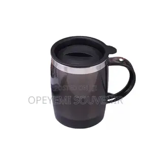 Black Travel Mug