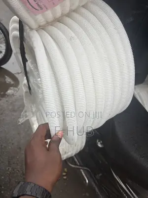 25mm Flexible Pipe White Color