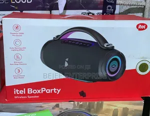 Itel Box Party 120w Bluetooth Speaker With Led