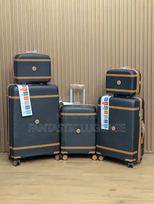Premium 5-in-1 Polypropylene Luggage Set