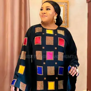 Rich Aunty Long Boubou Dress