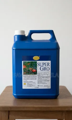 5 Litres 1 Litre Supergro Fertilizer Pepper, Okra, Fruit Fertilizer