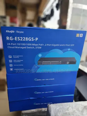 Ruijie 28 Port Gigabit Cloud Manage Poe Switch