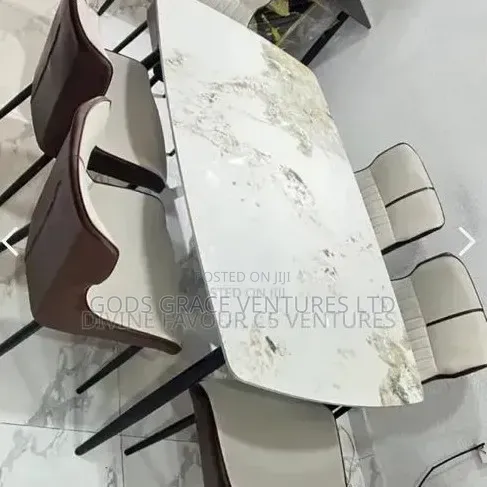 Marble Top 6 Seater Imported Dining.