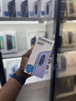New Samsung Galaxy A07 128 GB Black
