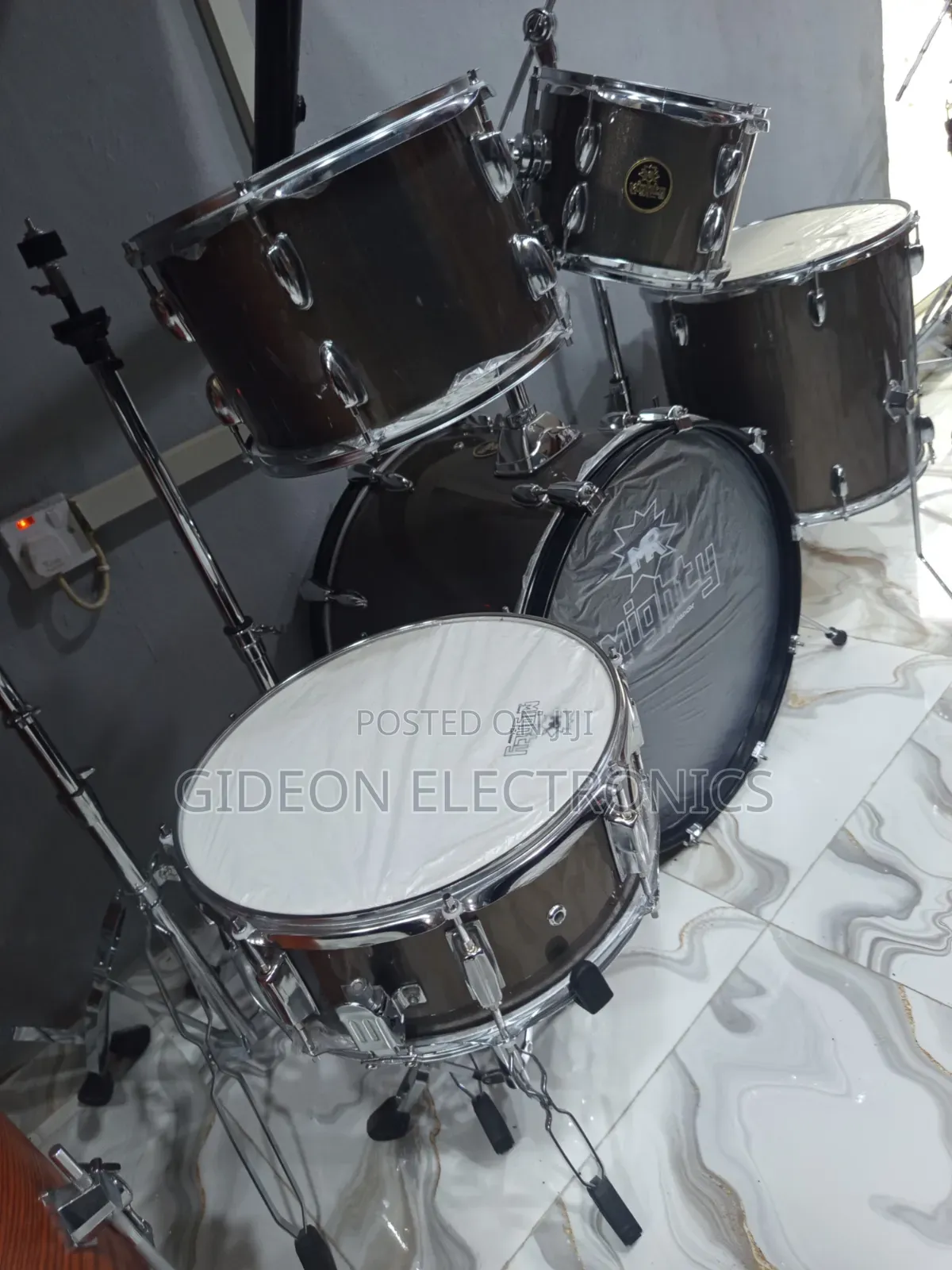 Mighty Pro Drum Set.