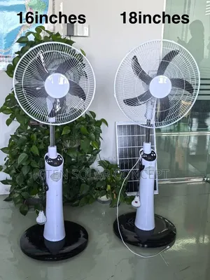 Est Rechargeable Solar Fan